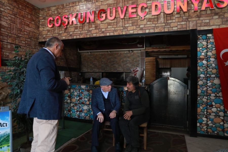 Başkan Sekmen Çoşkun Güveç