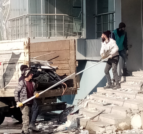 SGK binası yıkılıyor