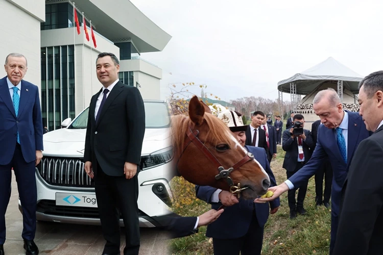 Biz Togg, onlar at verdi! Kırgızistan