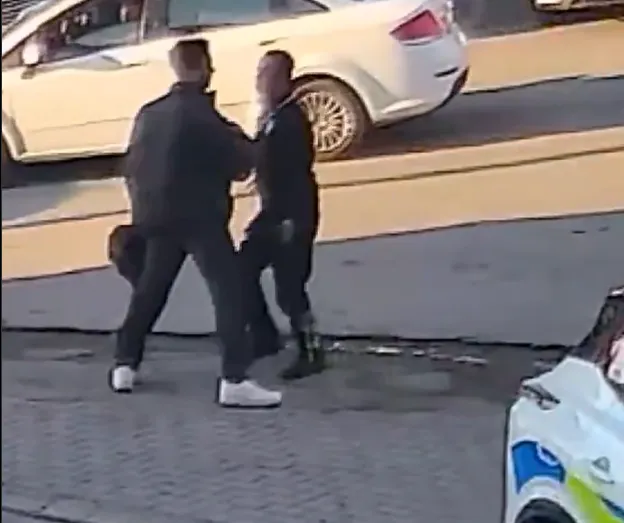 Trafik Polisini darp etti serbest bırakıldı