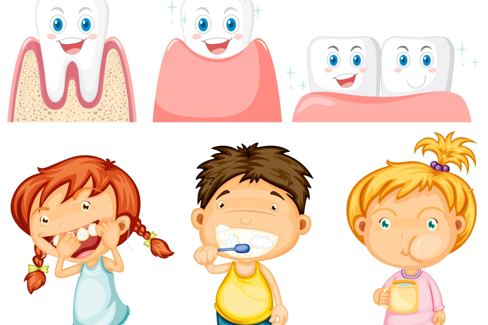 Çocuğunuzun dişleri sizce kaç yaşında?