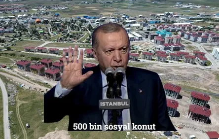 500 bin konut içinde  Erzurum