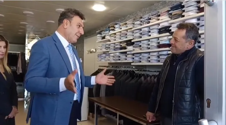 Başkan İşleyen Vatandaşlardan helallik istedi