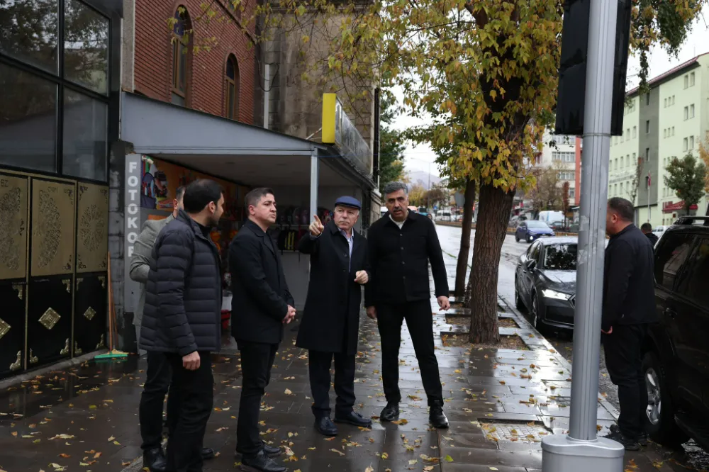 Başkan Sekmen saha gezisinde