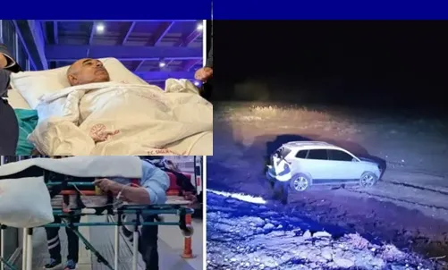 Başkan Çakmak kaza geçirdi