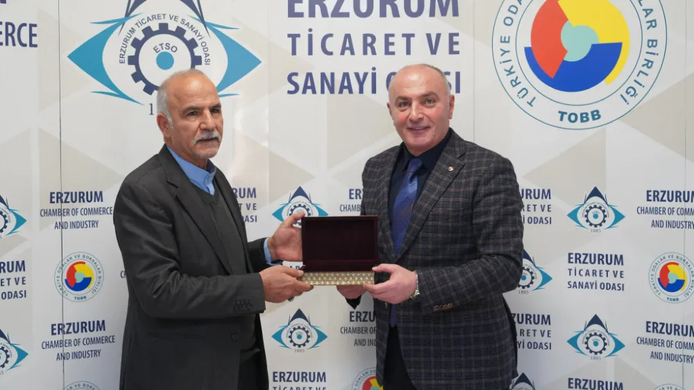  İran Başkonsolosu Alibeman Eghbali Zarch, ETSO’yu Ziyaret Etti