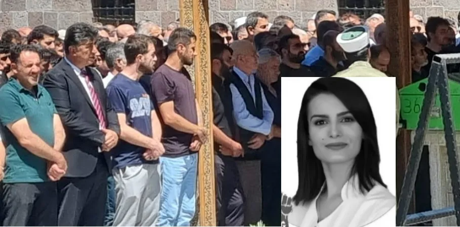 Erzurum hasankaleli  kadın doktor toprağa verildi.